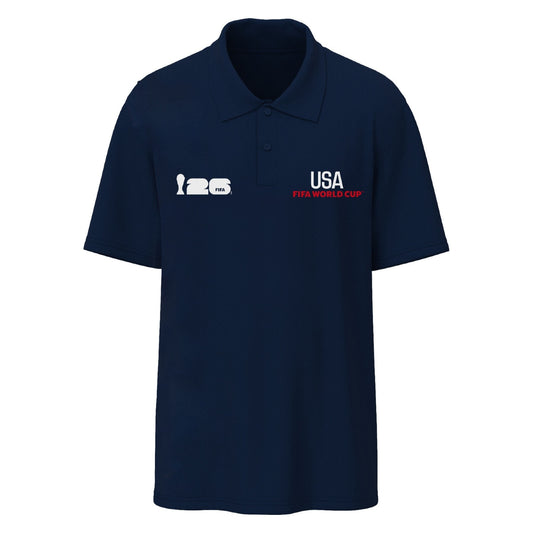 FIFA World Cup 2026™ USA Navy Polo - Unisex