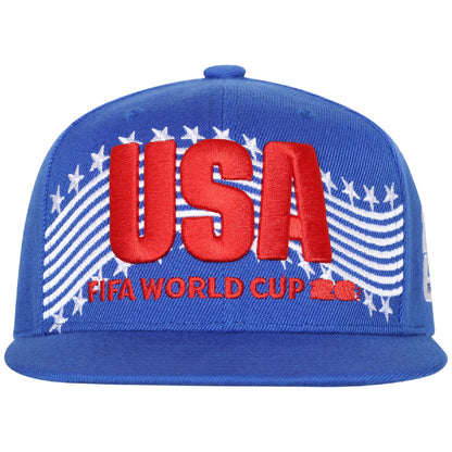 FIFA World Cup 2026™ USA Flatbrim Blue Cap