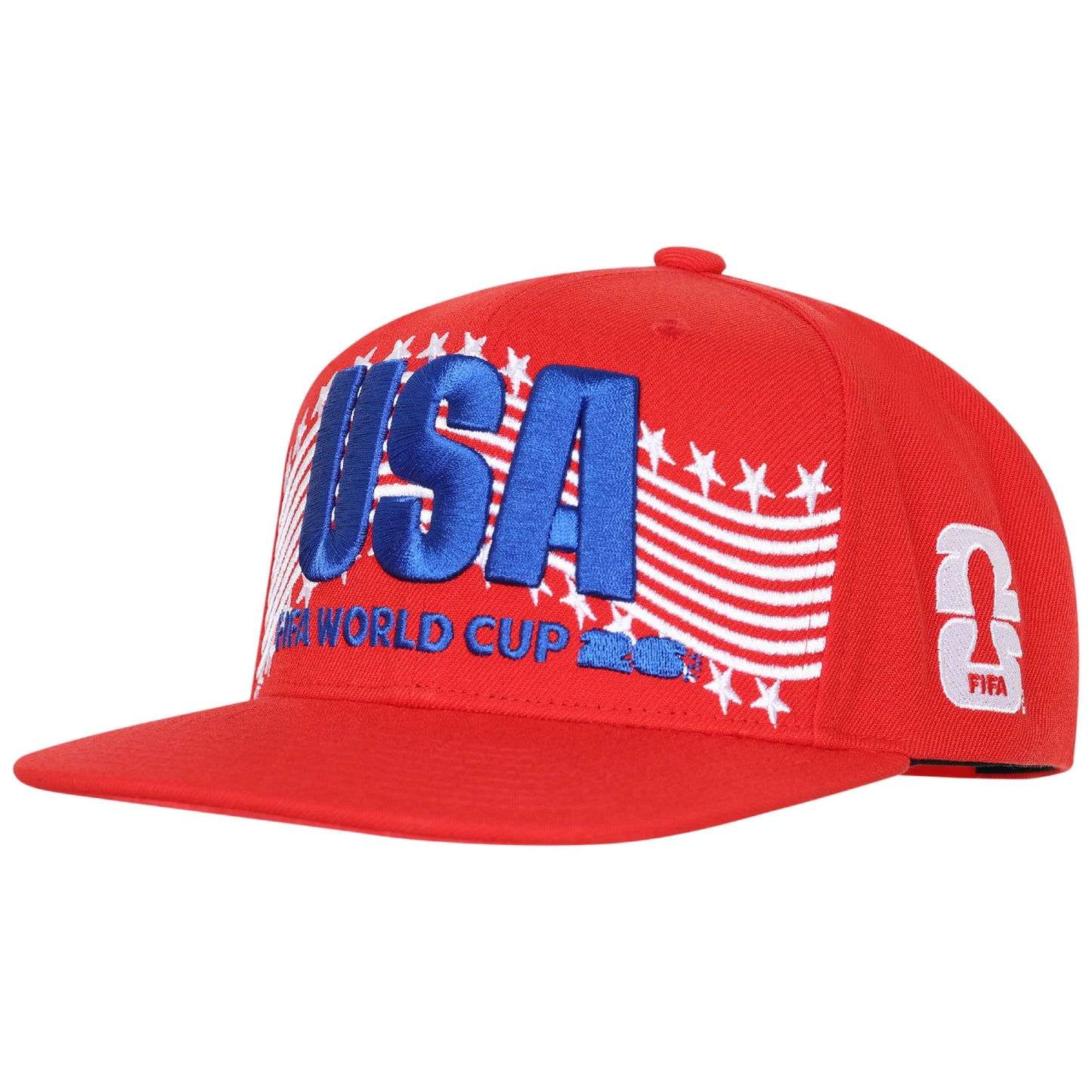 FIFA World Cup 2026™ USA Flatbrim Red Cap