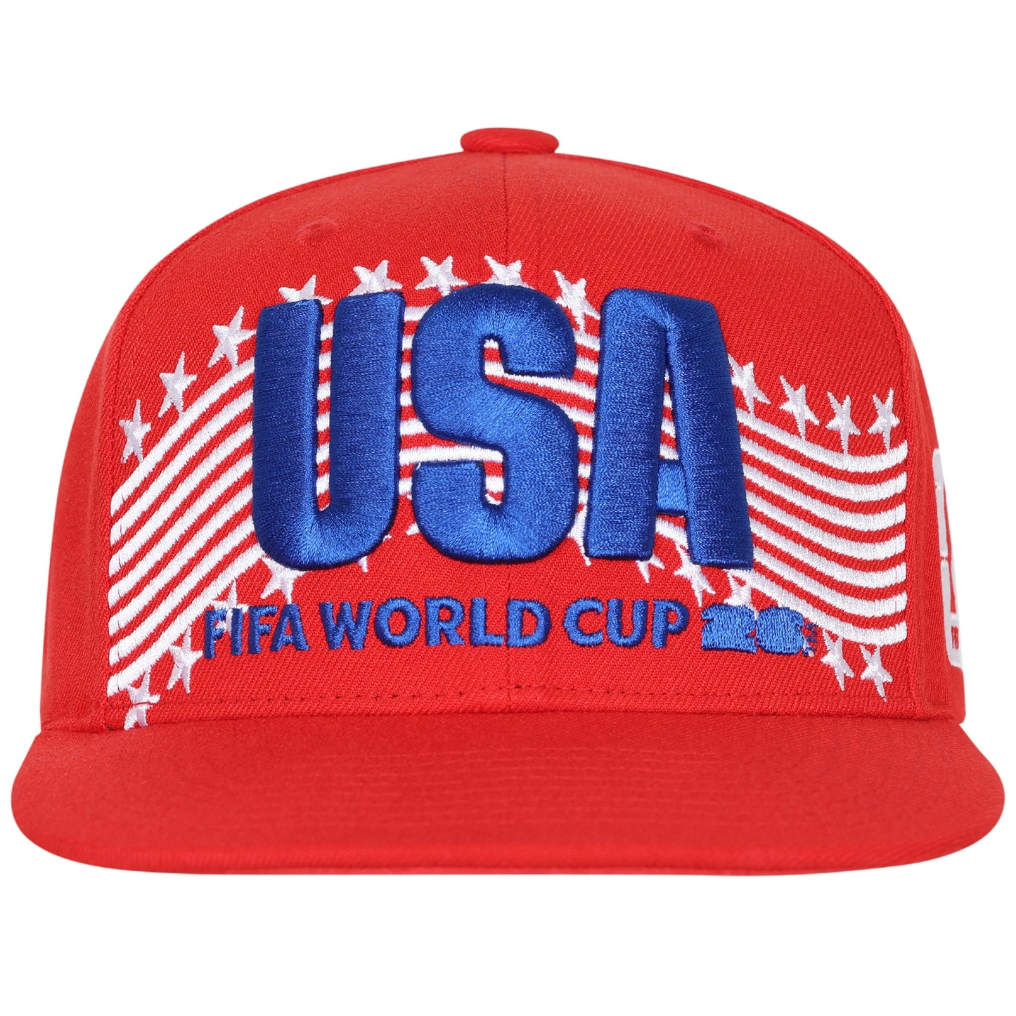 FIFA World Cup 2026™ USA Flatbrim Red Cap