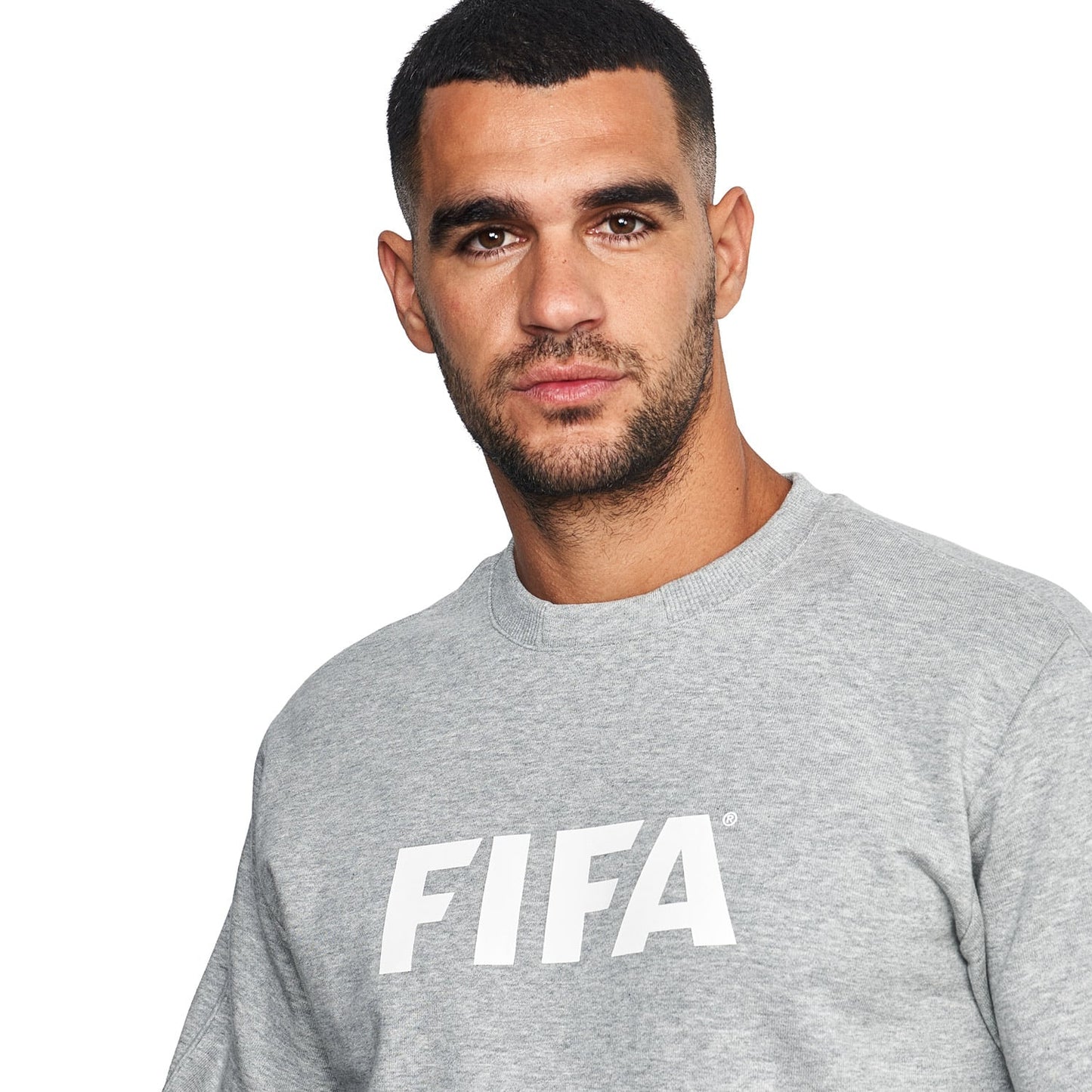 FIFA Essentials Logo Grey Sweatshirt - Men's
