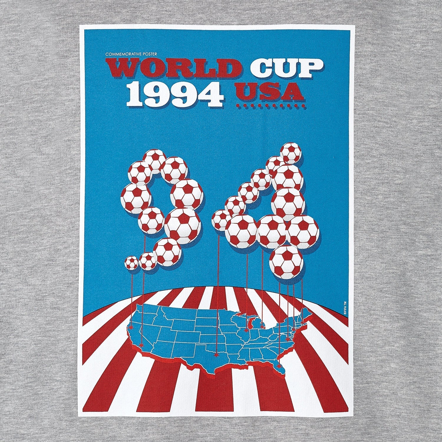 珍! FIFA WordCup USA94大会記念品 FIFA Classics EUA '94 Poster Moletom - Masculino – FIFA Official Store