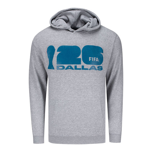 Sweat à Capuche Gris Dallas Coupe du Monde de la FIFA 2026™ – Unisexe