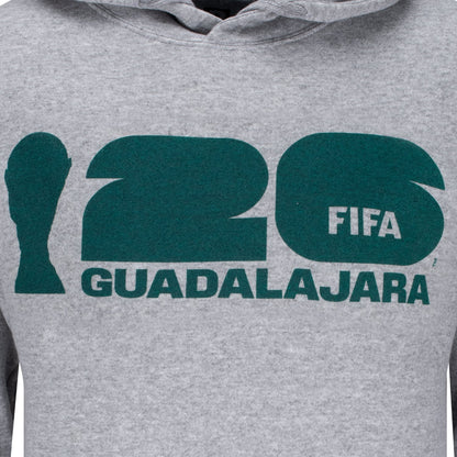 Guadalajara-Hoodie zur WM 2026 (grau) – Unisex