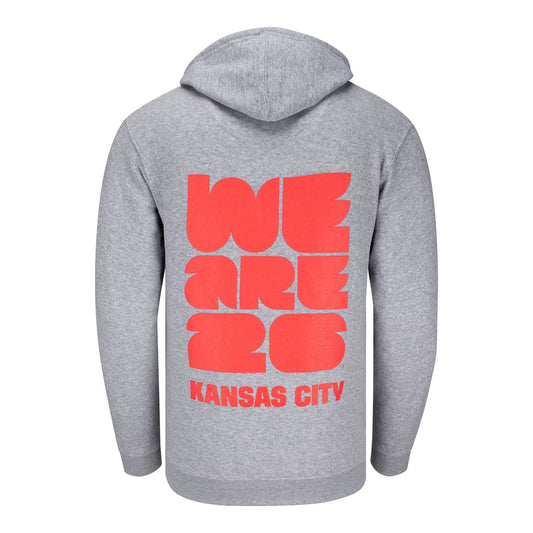 Sweat à Capuche Gris Kansas City Coupe du Monde de la FIFA 2026™ – Unisexe