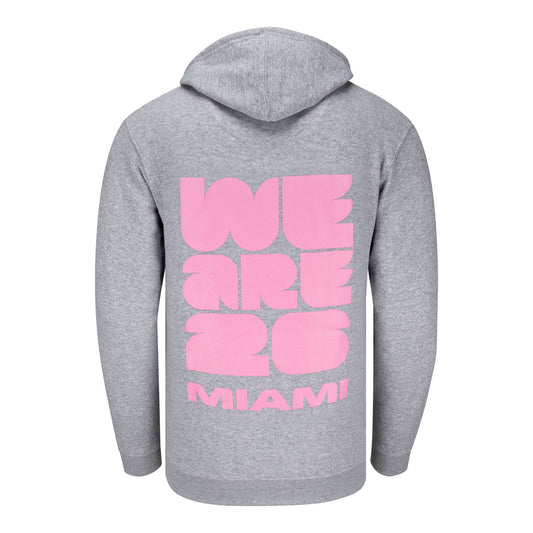 Sweat à Capuche Gris Miami Coupe du Monde de la FIFA 2026™ – Unisexe