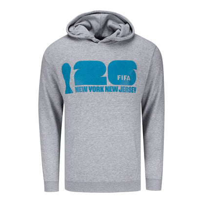 FIFA World Cup 2026™ New York New Jersey Grey Hoodie - Unisex