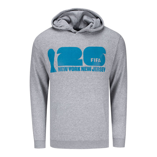 Sweat à Capuche Gris New York New Jersey Coupe du Monde de la FIFA 2026™ – Unisexe