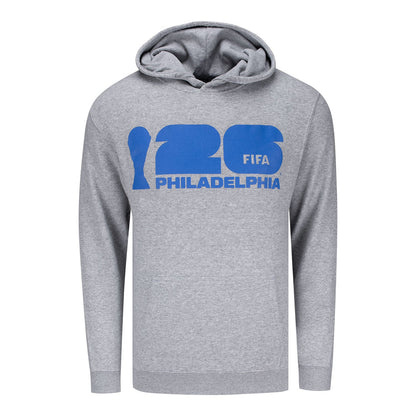Sweat à Capuche Gris Philadelphie Coupe du Monde de la FIFA 2026™ – Unisexe