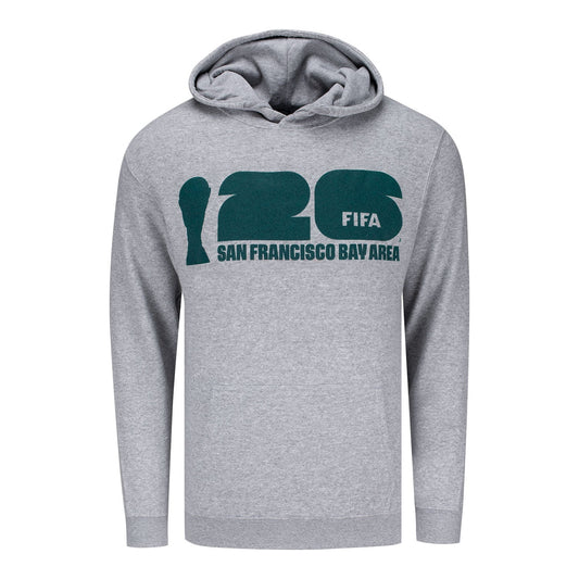 Sweat à Capuche Gris San Francisco Bay Area Coupe du Monde de la FIFA 2026™ – Unisexe