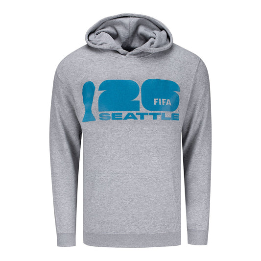 Sweat à Capuche Gris Seattle Coupe du Monde de la FIFA 2026™ – Unisexe