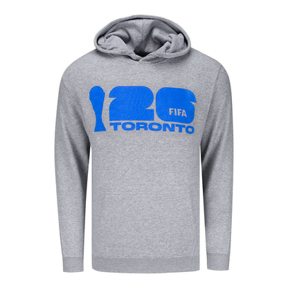 Toronto-Hoodie zur WM 2026 (grau) – Unisex