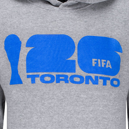 Toronto-Hoodie zur WM 2026 (grau) – Unisex