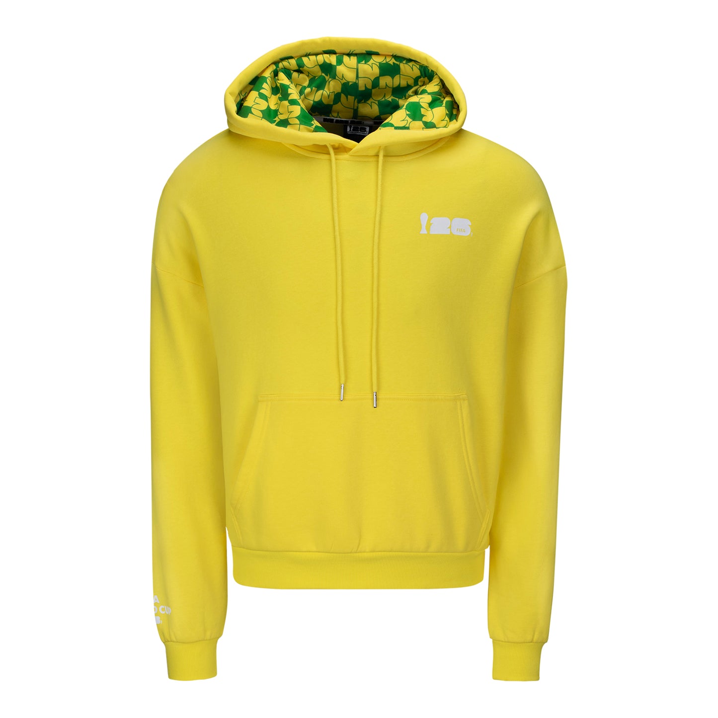 FIFA World Cup 2026™ Felpa con Cappuccio Puff Brasile - Unisex