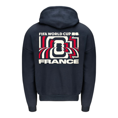 FIFA World Cup 2026™ Felpa con Cappuccio Puff Francia - Unisex