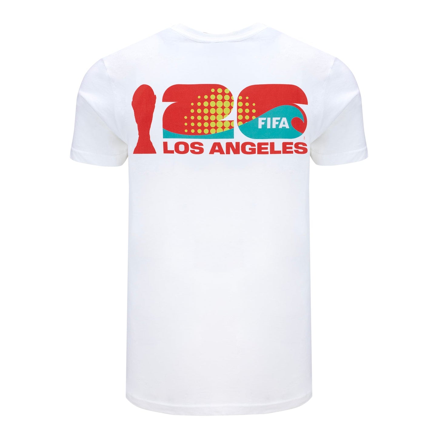 T-Shirt Blanc Affiche Los Angeles Coupe du Monde de la FIFA 2026™ – Unisexe