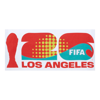 T-Shirt Blanc Affiche Los Angeles Coupe du Monde de la FIFA 2026™ – Unisexe