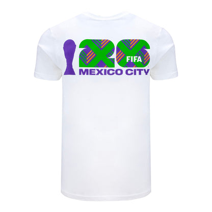 T-Shirt Blanc Mexico Coupe du Monde de la FIFA 2026™ – Unisexe