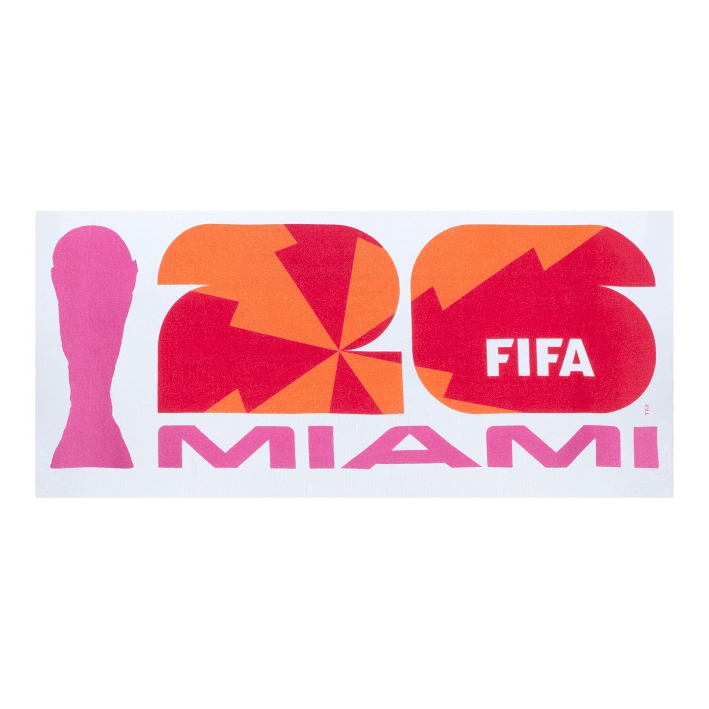 Miami-T-Shirt zur WM 2026 (weiss) – Unisex