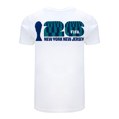 FIFA World Cup 2026™ New York New Jersey White T-Shirt - Unisex