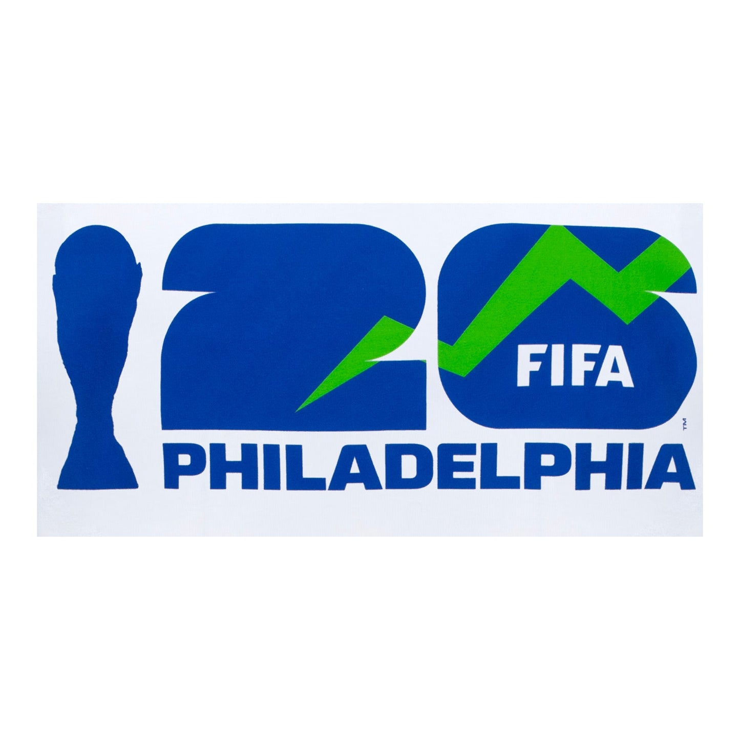 Philadelphia-T-Shirt zur WM 2026 (weiss) – Unisex