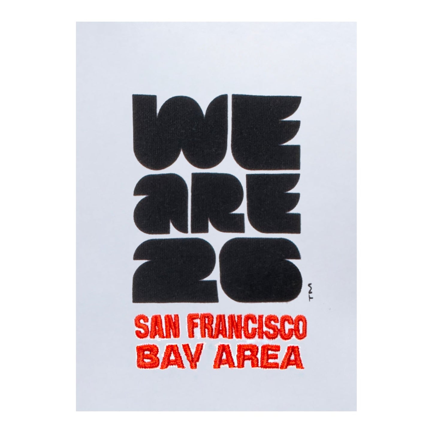 San-Francisco-Bay-Area-T-Shirt zur WM 2026 (weiss) – Unisex