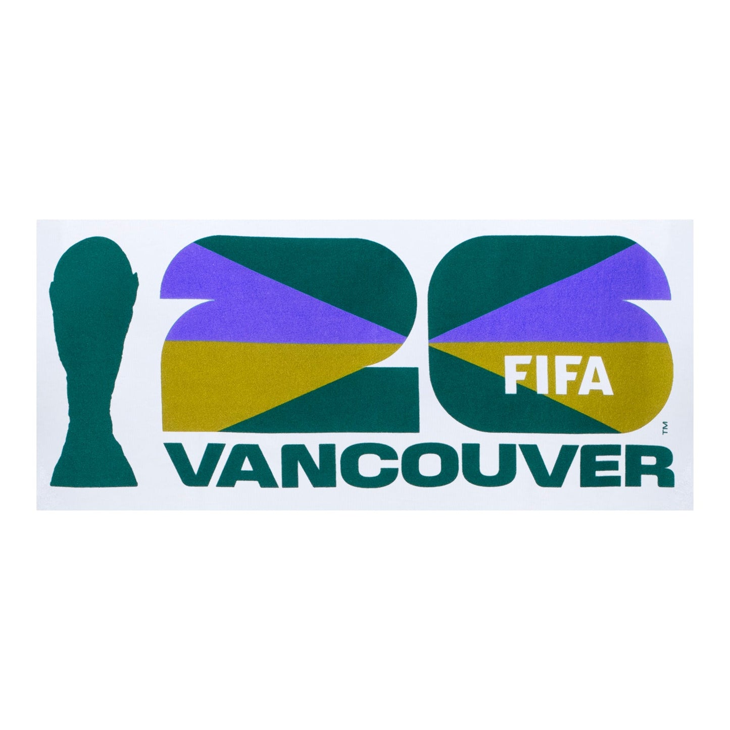 قميص تي شيرت Vancouver أبيض لكأس العالم FIFA 2026™ - للجنسين