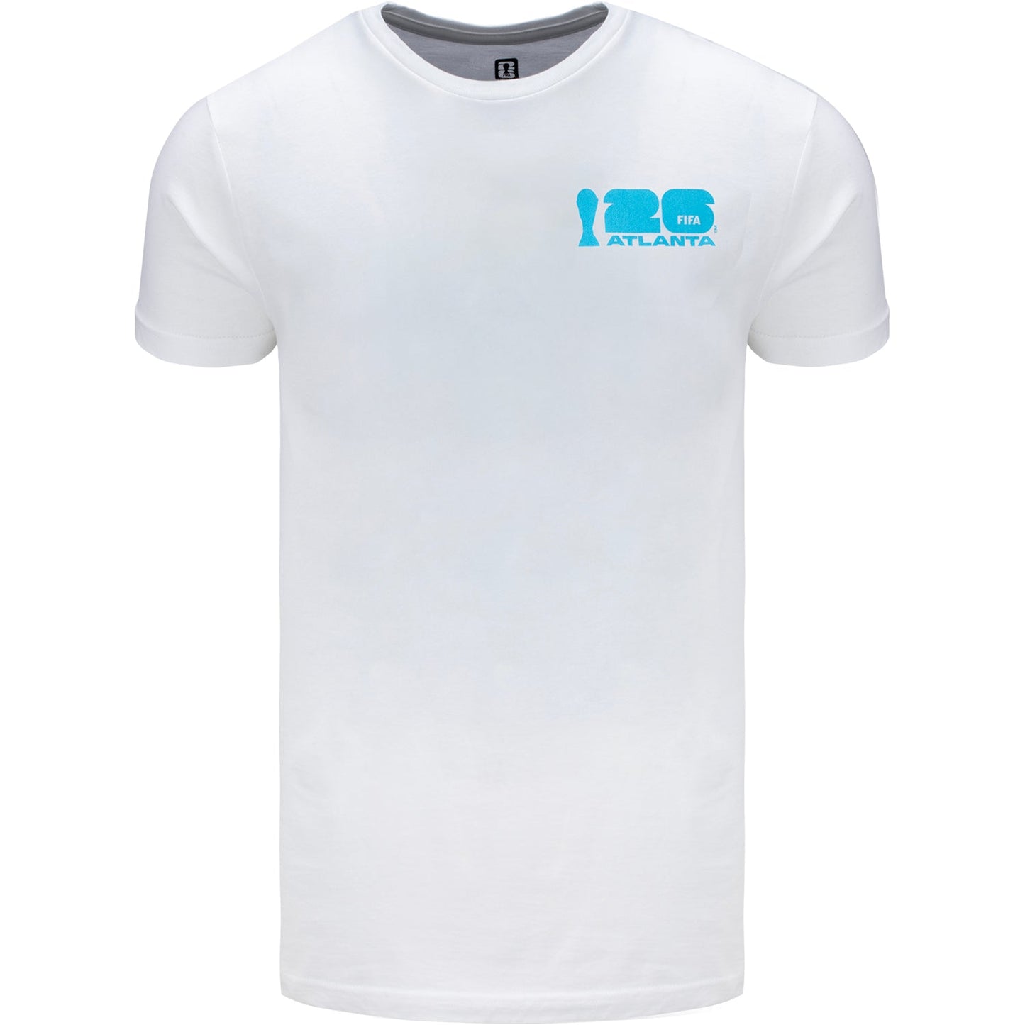 Camiseta Blanca con Póster de Atlanta del Mundial 2026 - Unisex