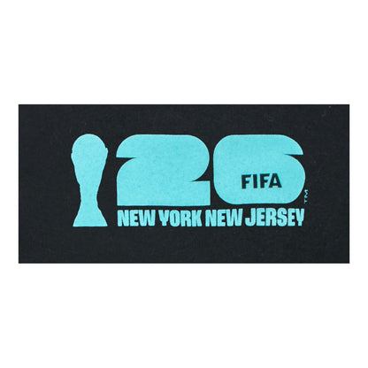 Camiseta Preta Pôster da Copa do Mundo da FIFA 2026™ Nova York Nova Jersey - Unissex