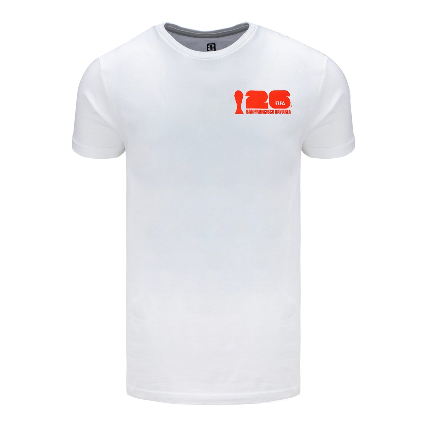 Camiseta Branca Pôster da Copa do Mundo da FIFA 2026™ Baía de São Francisco - Unissex