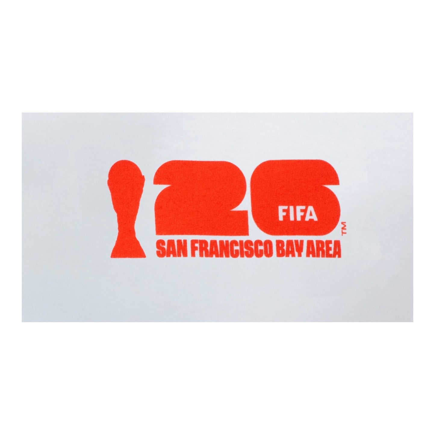 Camiseta Branca Pôster da Copa do Mundo da FIFA 2026™ Baía de São Francisco - Unissex