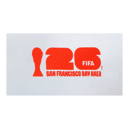 Camiseta Branca Pôster da Copa do Mundo da FIFA 2026™ Baía de São Francisco - Unissex