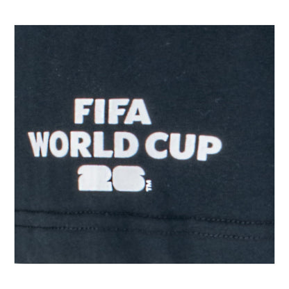 T-Shirt Noir Minimaliste Ton Sur Ton Coupe du Monde de la FIFA 2026™ – Unisexe