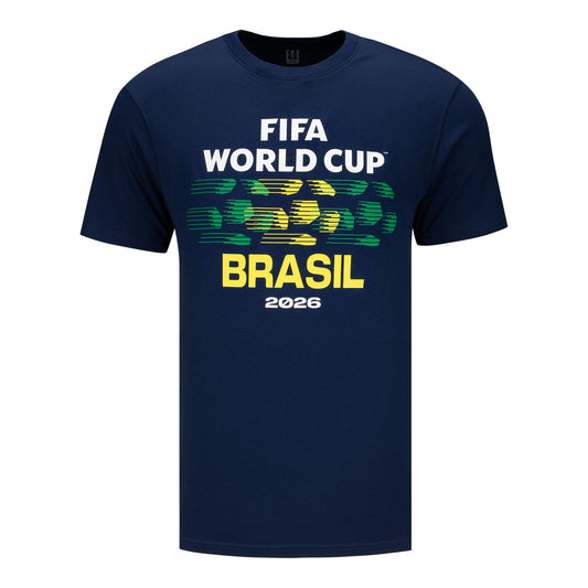 T-Shirt Brasile Grafica Pallone Coppa del Mondo FIFA 2026™ - Unisex