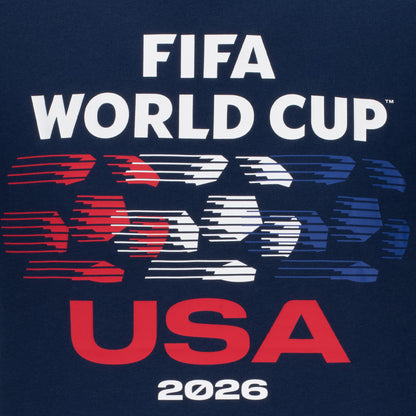 Camiseta com estampa de bola EUA da Copa do Mundo da FIFA 2026™ - Unissex