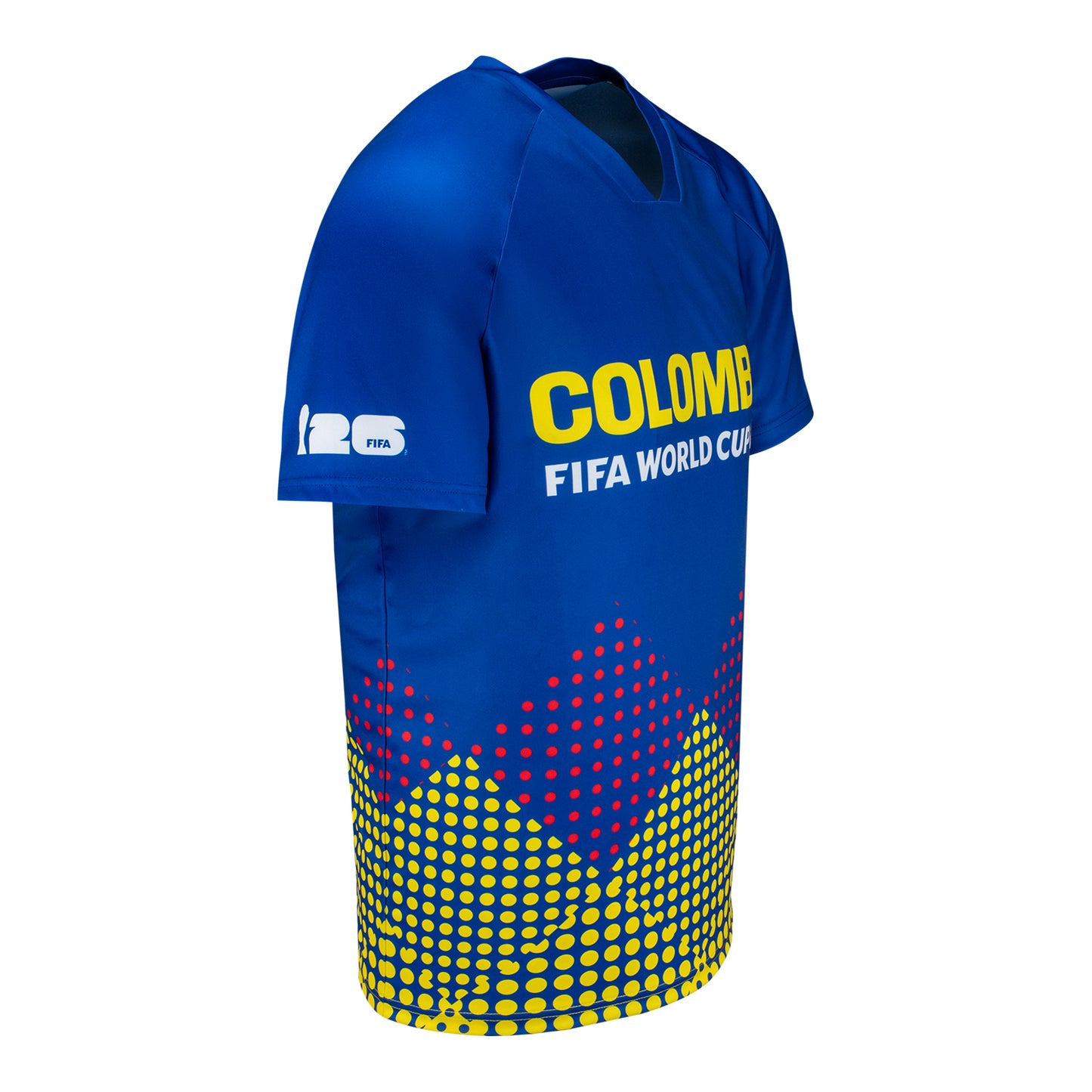 Kolumbien-T-Shirt mit Sublimationsdruck zur WM 2026 – Unisex