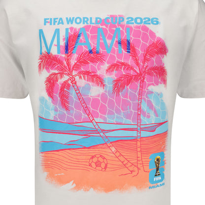 قميص تي شيرت Miami بلمسة كلاسيكية لبطولة كأس العالم FIFA 2026™ - للجنسين