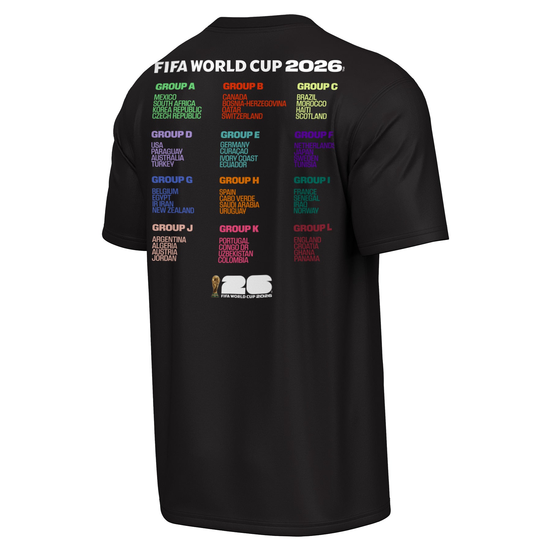 【FIFA Worlld Cup 2026】T-Shirts2枚&エコバッグ FIFA World Cup 2026™ World Cup Bracket Tee - Unisex – FIFA