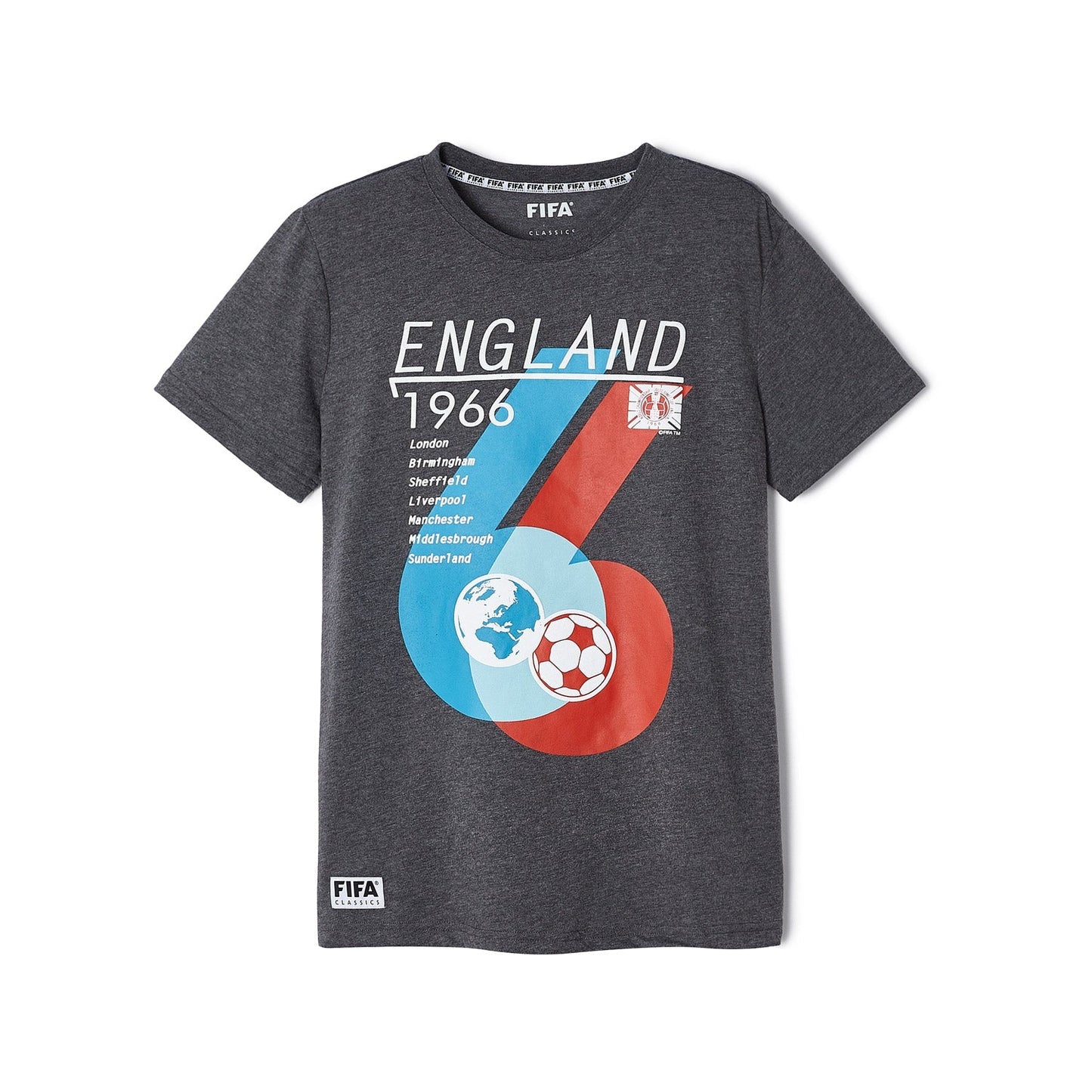 FIFA Classics England '66 Overlay T-Shirt - Unisex