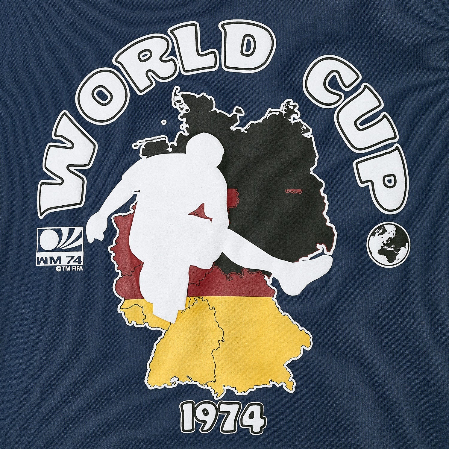 FIFA Classics Germany FR '74 Silhouette T-Shirt - Unisex