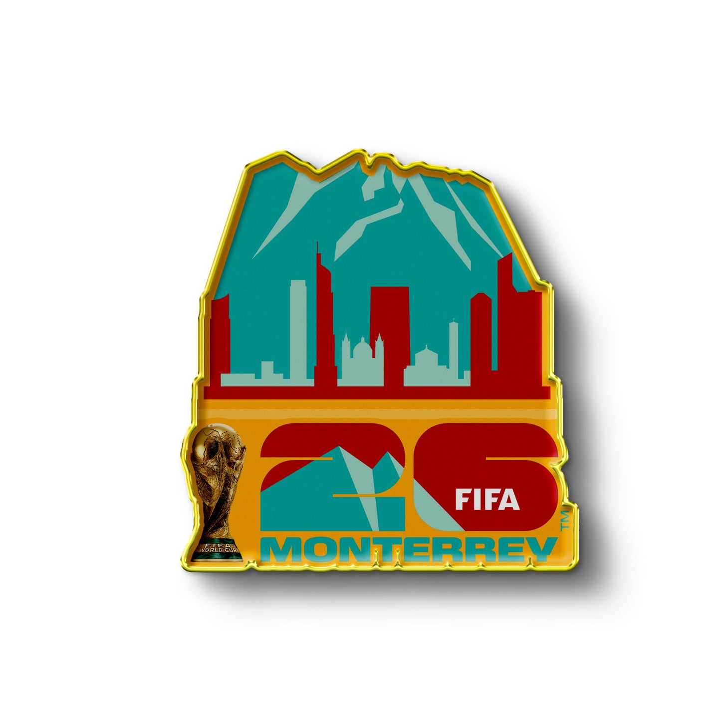 FIFA World Cup 2026™ Pin de Casquette Ville Hôte Monterrey