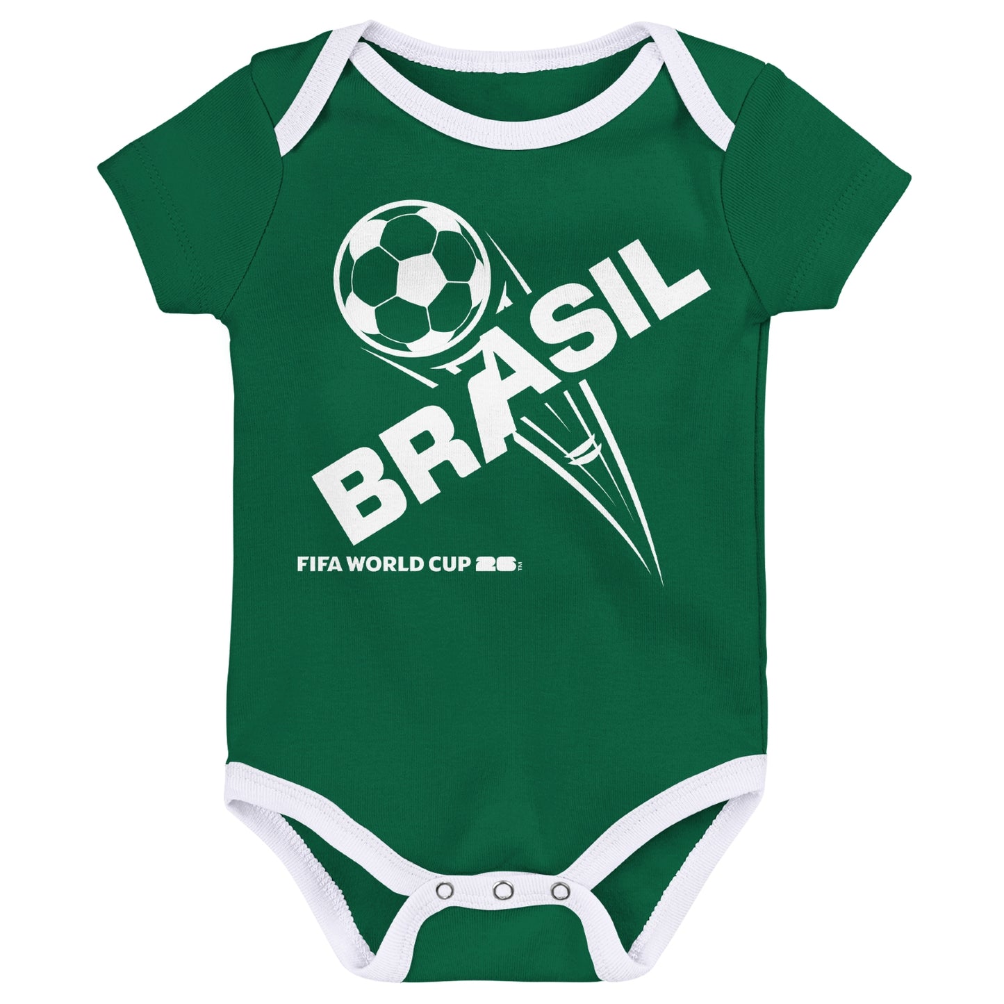 Confezione da 3 Body Brasile Coppa del Mondo FIFA 2026™ - Neonato