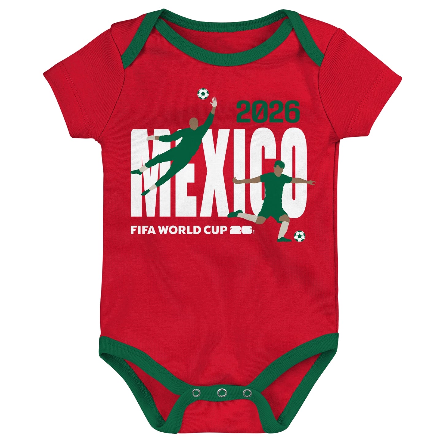 Pack de 3 Ensemble Coupe du Monde de la FIFA 2026™ Mexique – Bébés