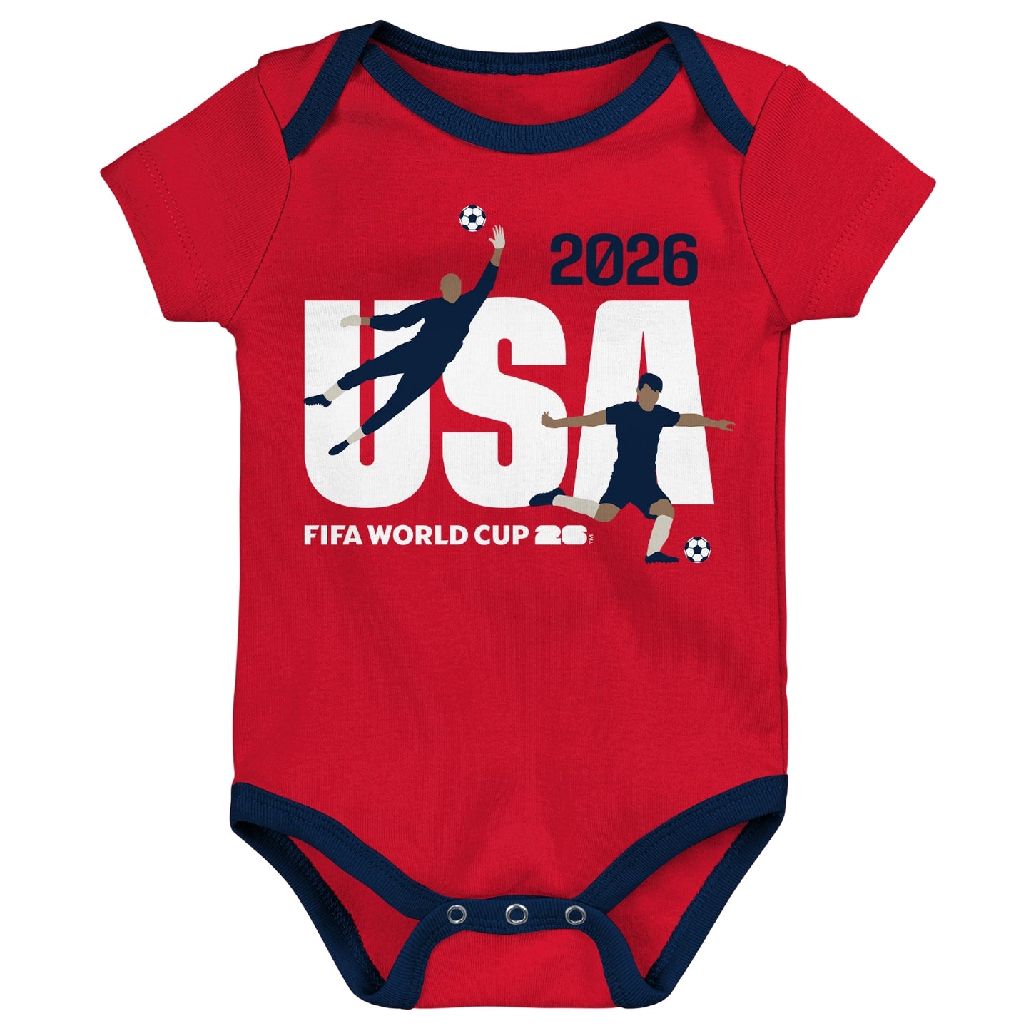 Pack de 3 Ensemble Coupe du Monde de la FIFA 2026™ États-Unis – Bébés