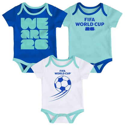 Pack de 3 Body We Are 2026 Coupe du Monde de la FIFA 2026™ 