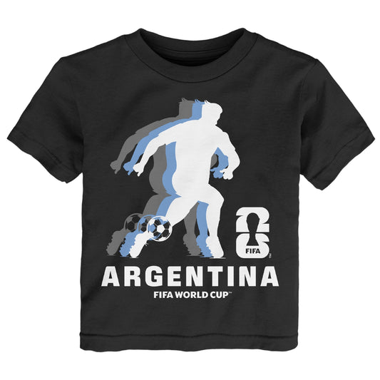 Camiseta Argentina Shadow da Copa do Mundo da FIFA 2026™ - Infantil