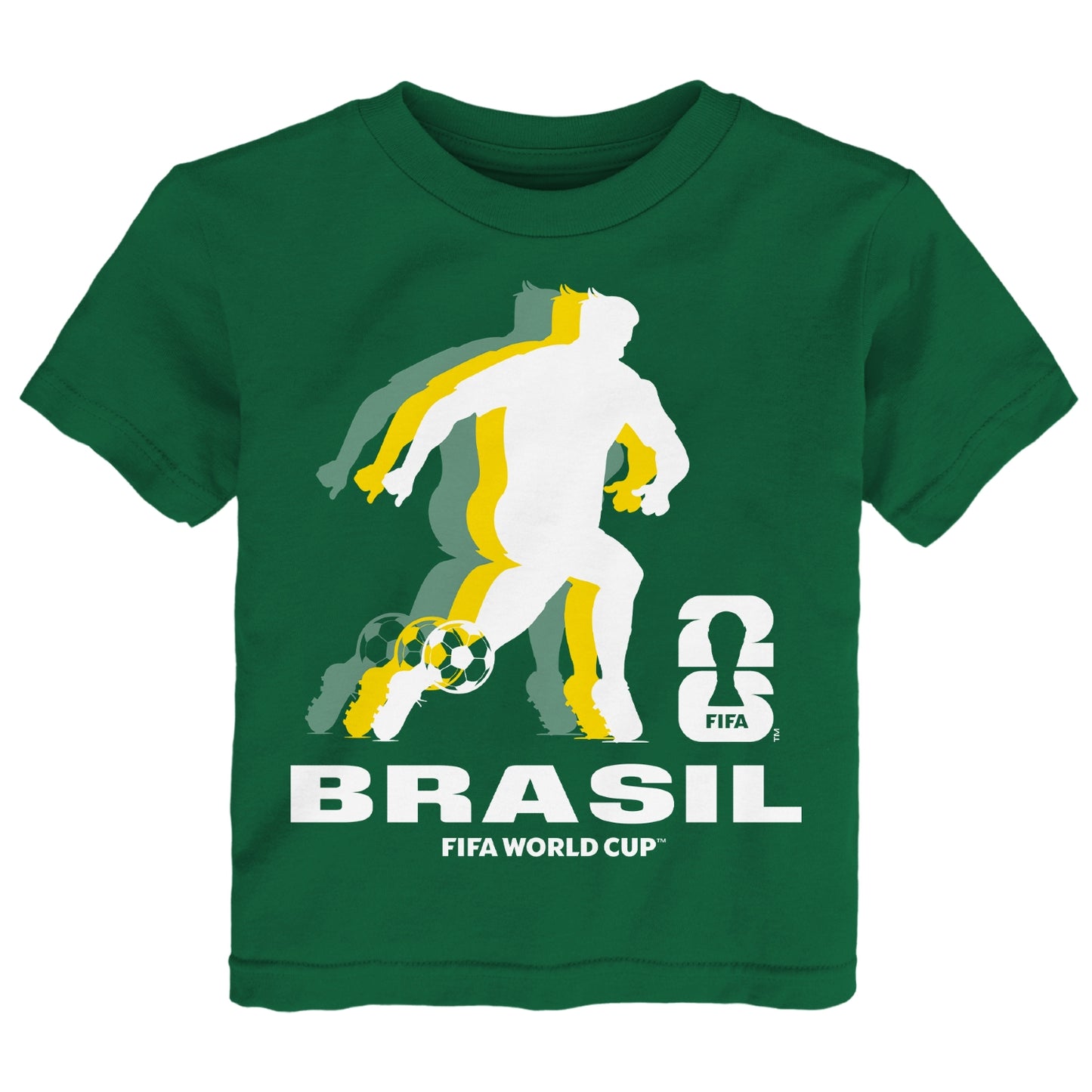 Camiseta Shadow de Brasil de la Copa Mundial de la FIFA 2026™ - Niño Pequeño