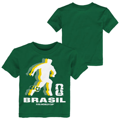 Camiseta Shadow de Brasil de la Copa Mundial de la FIFA 2026™ - Niño Pequeño
