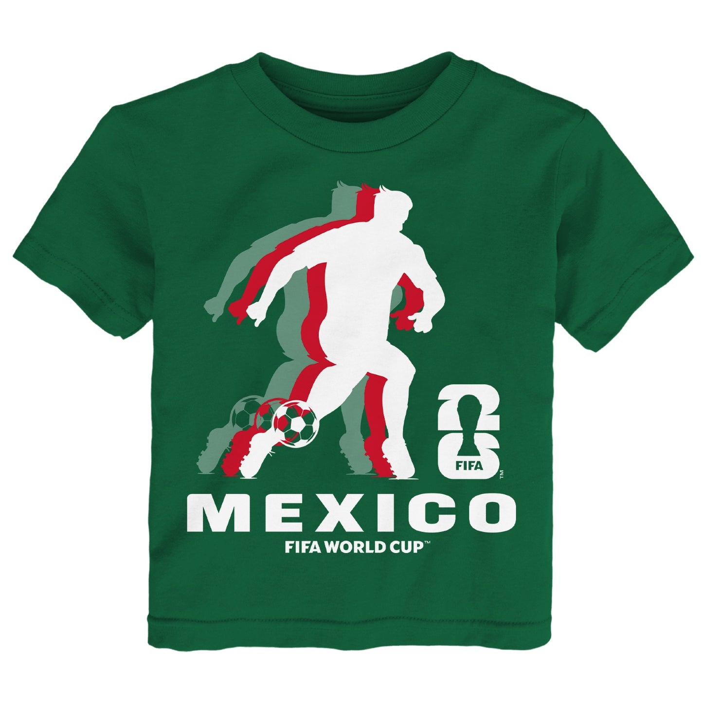 Camiseta Shadow de México de la Copa Mundial de la FIFA 2026™ - Niño Pequeño