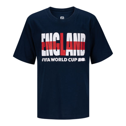 Camiseta estampada Inglaterra da Copa do Mundo da FIFA 2026™ - Infantil
